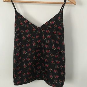 Silky Floral Tank